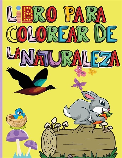 Libro para Colorear de la Naturaleza (Paperback)