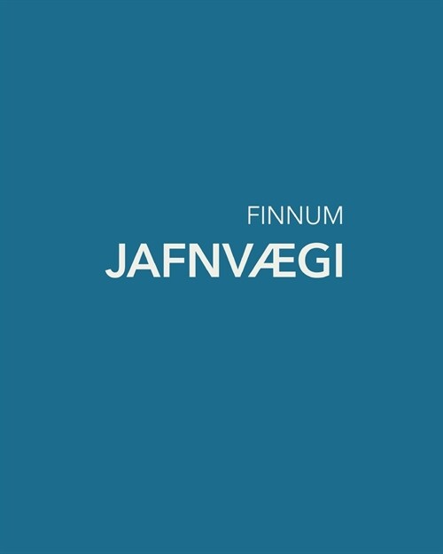 Finnum Jafnv?i (Paperback)