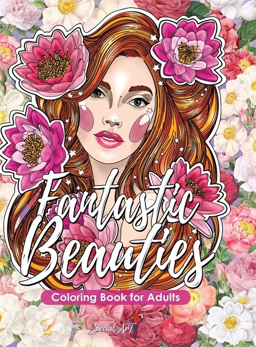 Fantastic Beauties - Coloring Book for Adults (Hardcover)