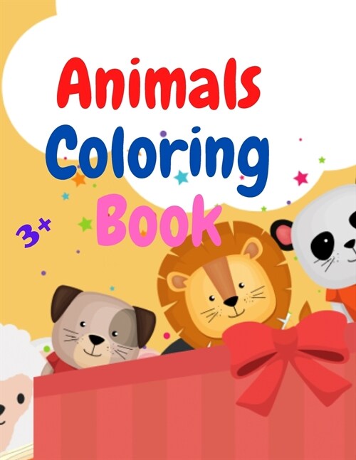 Animals coloring book for kids: Awesome Book with Easy Coloring Animals for Your Toddler Baby Forests Animals for Preschool and Kidergarden Simple Col (Paperback)