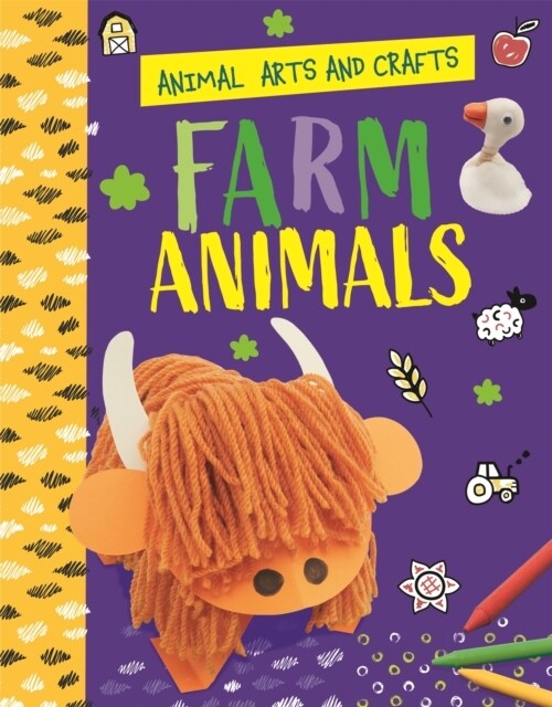 Animal Arts and Crafts: Farm Animals (Hardcover)