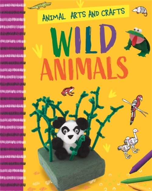 Animal Arts and Crafts: Wild Animals (Paperback)