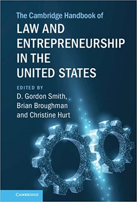 The Cambridge Handbook of Law and Entrepreneurship in the United States (Hardcover)