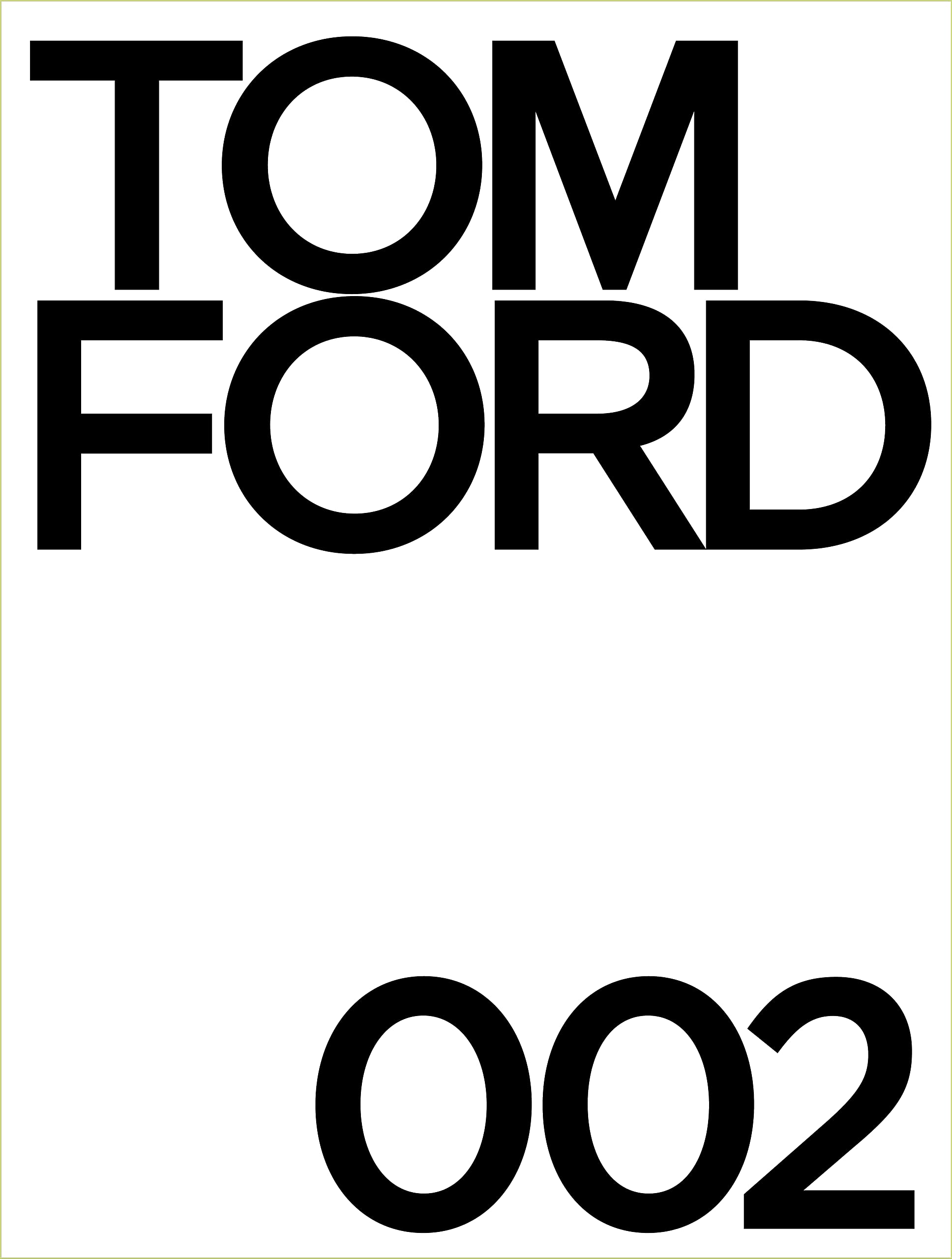 알라딘: Tom Ford 002 (Hardcover)
