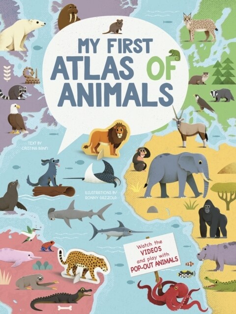 My First Atlas of Animals (Hardcover)