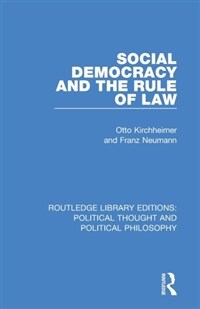 Social Democracy and the Rule of Law (Paperback, 1)