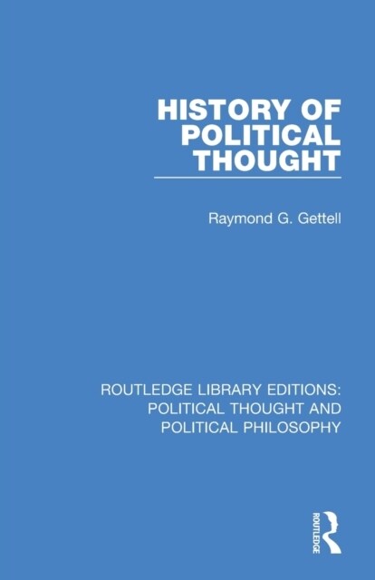 History of Political Thought (Paperback, 1)