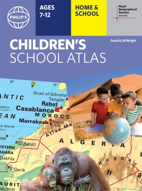 Philips RGS Childrens School Atlas : 16th Edition (Hardcover)