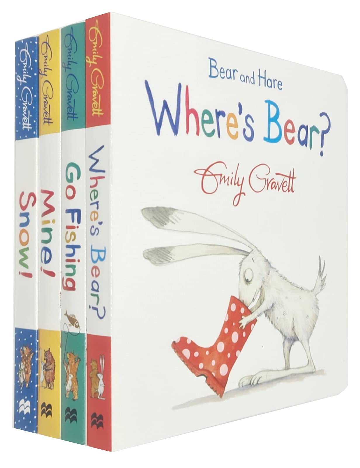 Bear and Hare 4 Books Collection Set (Board Book 4권)