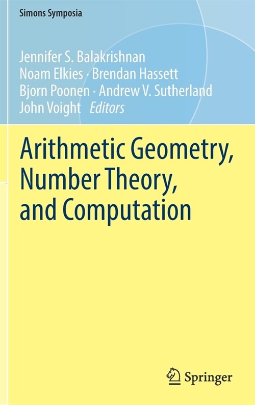 Arithmetic Geometry, Number Theory, and Computation (Hardcover)