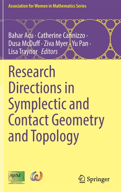 Research Directions in Symplectic and Contact Geometry and Topology (Hardcover)