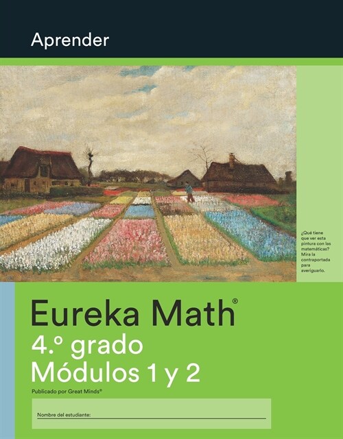 Spanish - Eureka Math Grade 4 Learn Workbook #1 (Modules 1-2) (Paperback)