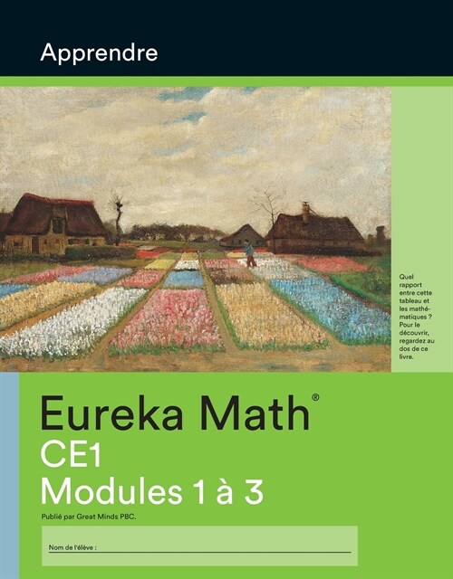 French - Eureka Math Grade 2 Learn Workbook #1 (Modules 1-3) (Paperback)