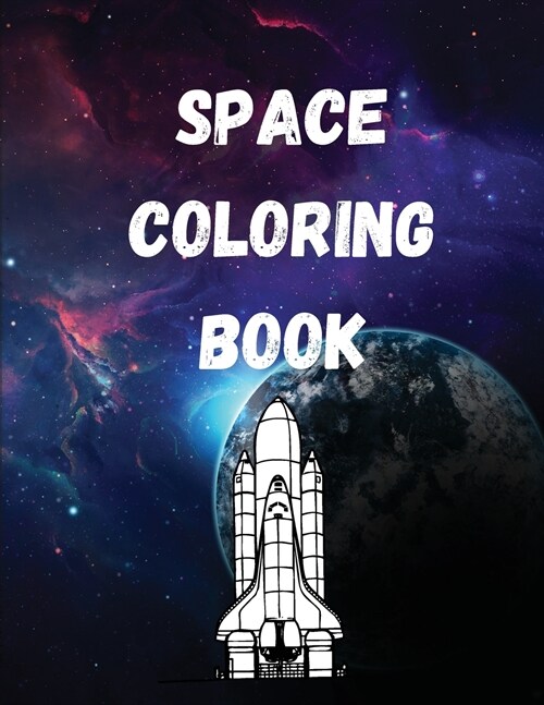 Space Coloring Book (Paperback)