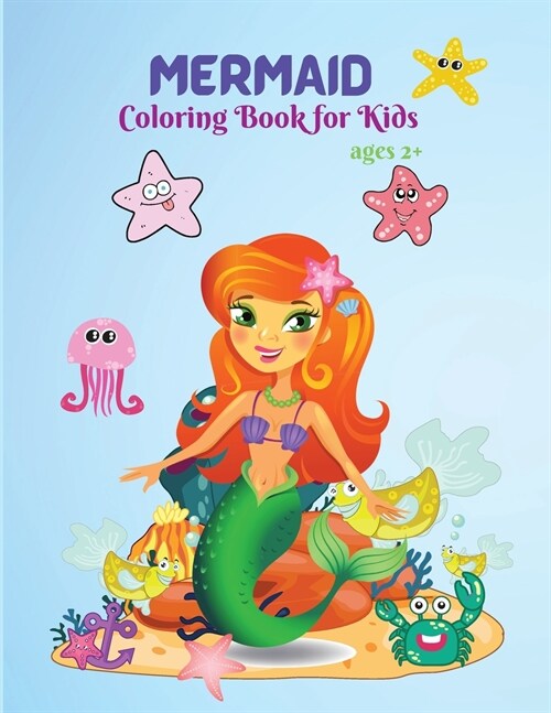 Mermaid: A Cute Coloring and Activity Book for Kids (Paperback)
