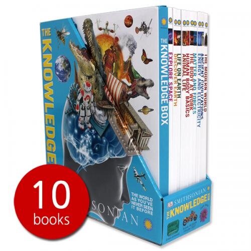 [중고] DK 스미소니언 지식사전 10종 박스 세트 The Knowledge Box 10 Books Set (Hardcover 10권)