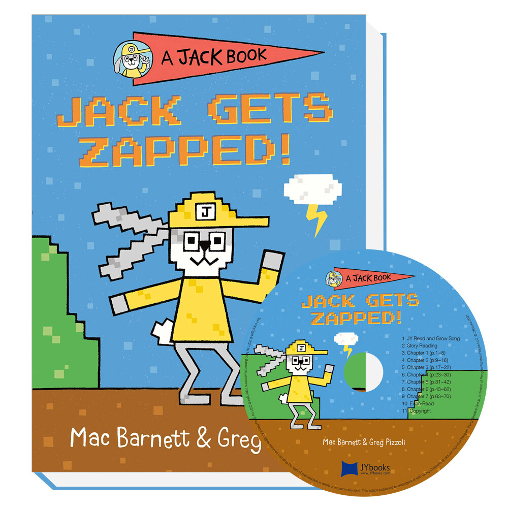 Very 얼리챕터북 Jack #8 : Jack Gets Zapped! (Hardcover + CD)