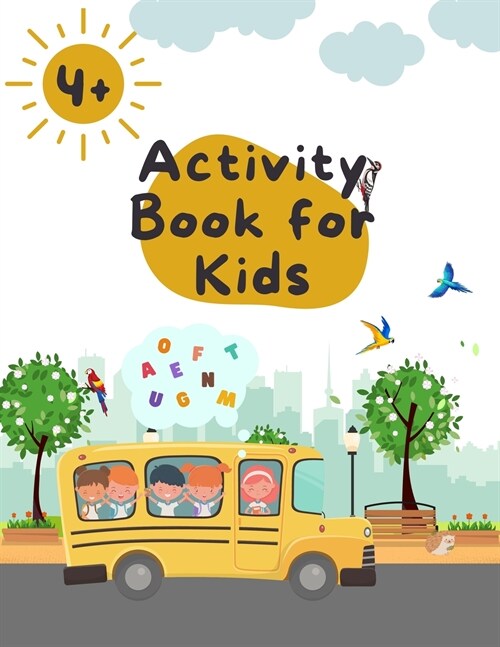 Activity Book for Kids 4-8: Shadow Matching, Books for Kids Age 3, 4, 5, 6, 7, 8 Easy Kids Boys & Girls, Activities Workbook Game For Everyday Lea (Paperback)