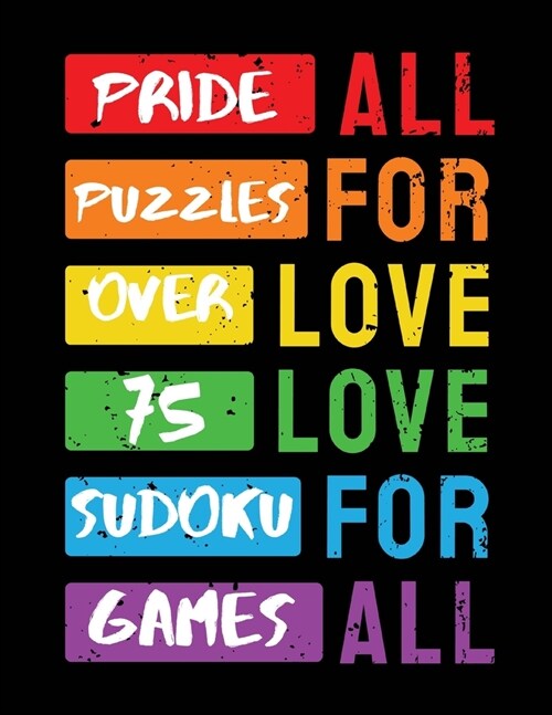 Pride Puzzles: Over 75 Sudoku Number Puzzles (Paperback)