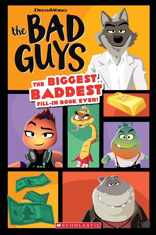 Bad Guys Movie: The Biggest, Baddest Fill-In Book Ever! (Paperback)