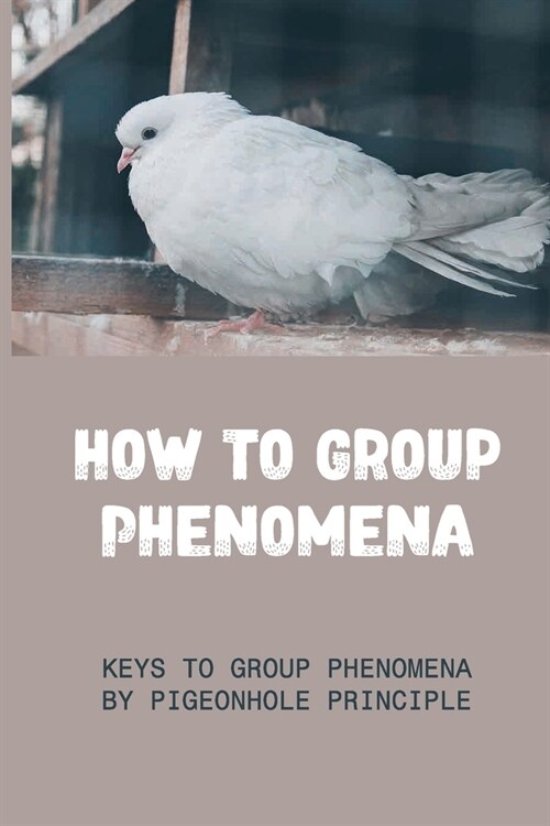 How To Group Phenomena: Keys To Group Phenomena By Pigeonhole Principle: Pigeonhole Meaning (Paperback)