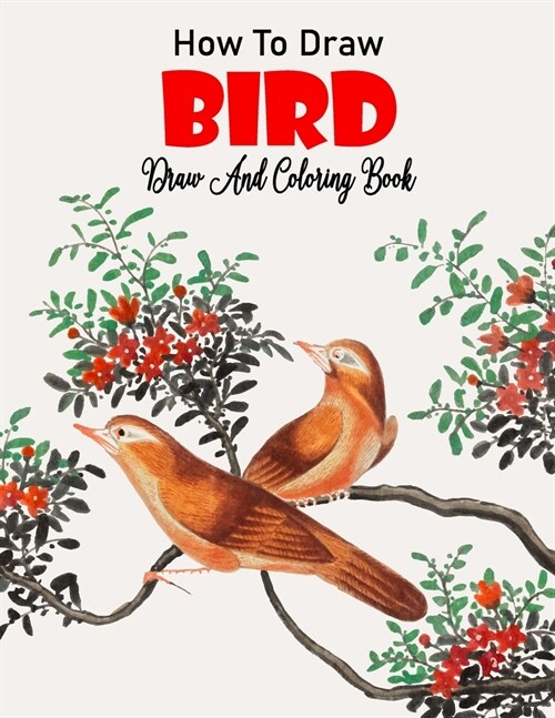 How to Draw Bird Draw And Coloring Book: For Kids (Paperback)