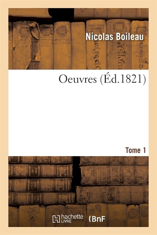 Oeuvres- Tome 1 (Paperback)