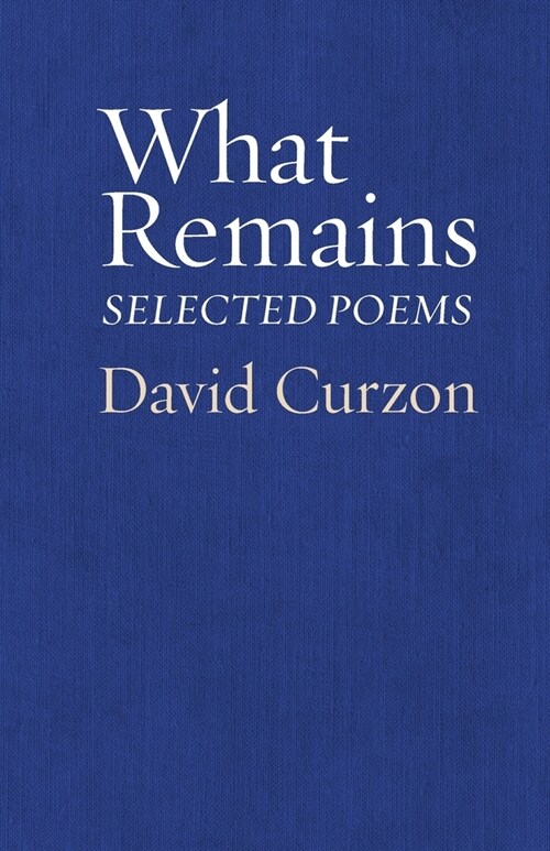 What Remains: Selected Poems (Paperback)