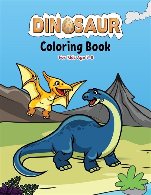 Dinosaur Coloring Book (Paperback)