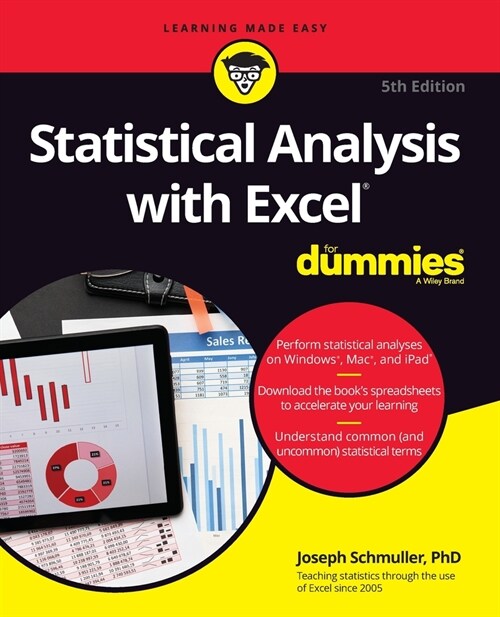 Statistical Analysis with Excel for Dummies (Paperback, 5)