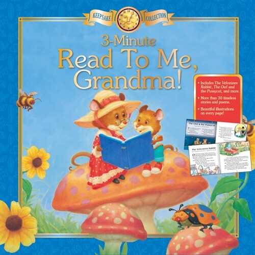 3-Minute Read to Me, Grandma! Keepsake Collection (Hardcover)