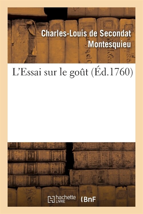 LEssai Sur Le Go? (Paperback)