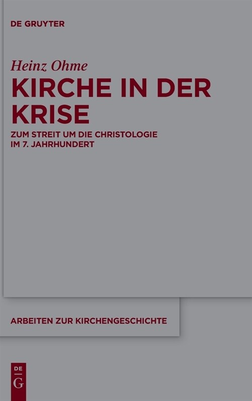 Kirche in der Krise (Hardcover)