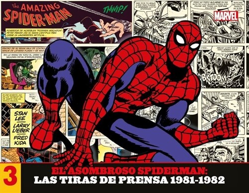 TIRAS PRENSA 3 ASOMB SPIDERMAN 1981-1982 (Hardcover)