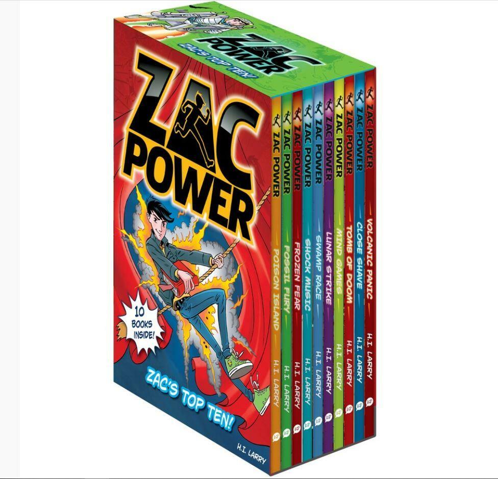 ZAC Power Zacs Top Ten 10 Books Box (Paperback 10권)