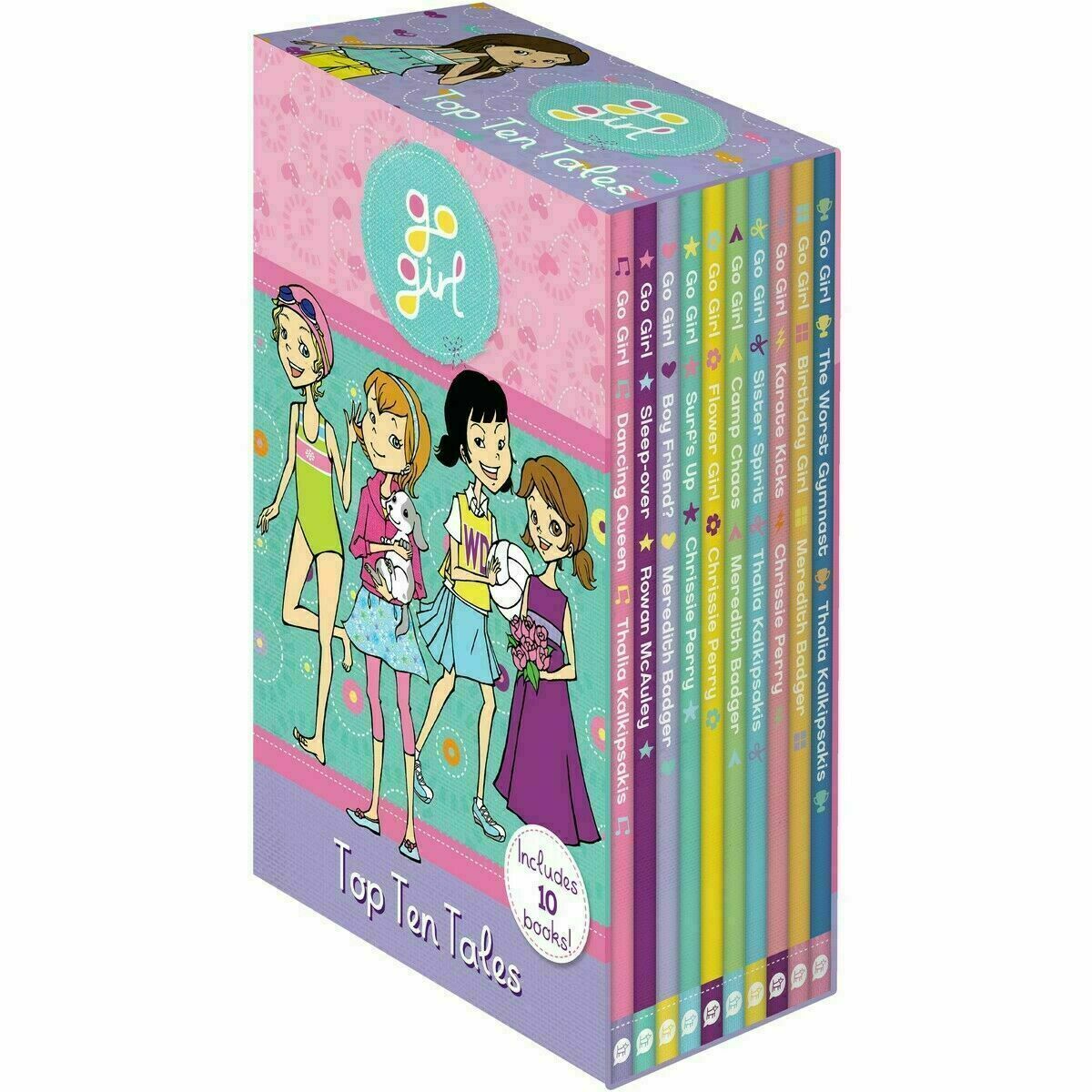 Go Girl Top Ten Tales 10 Books Box (Paperback 10권)