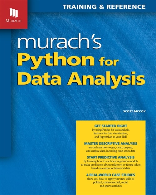 Murachs Python for Data Analysis (Paperback)