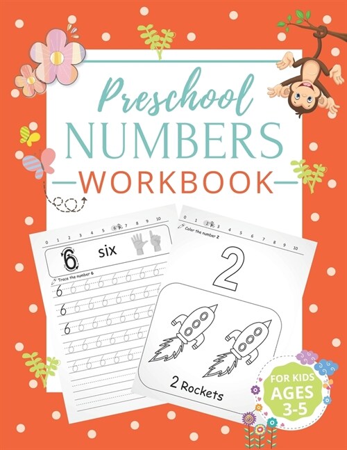 Preschool Numbers Workbook: Number Tracing Book for Preschoolers. Learn to Write, to Count, Tracing Numbers Books for Kids Ages 3-5 And Pre K (Pre (Paperback)