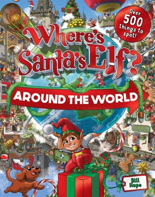 Wheres Santas Elf? Around the World (Paperback)