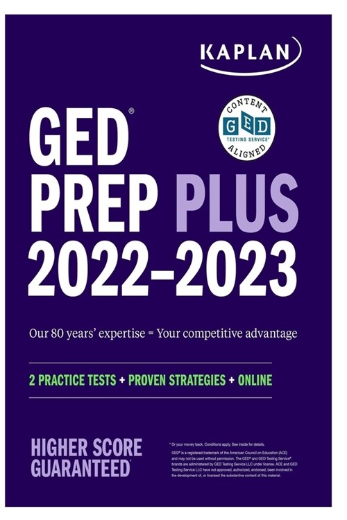 GED 2022-2023: 2 Practice Tests + Proven Strategies + Online (Paperback)