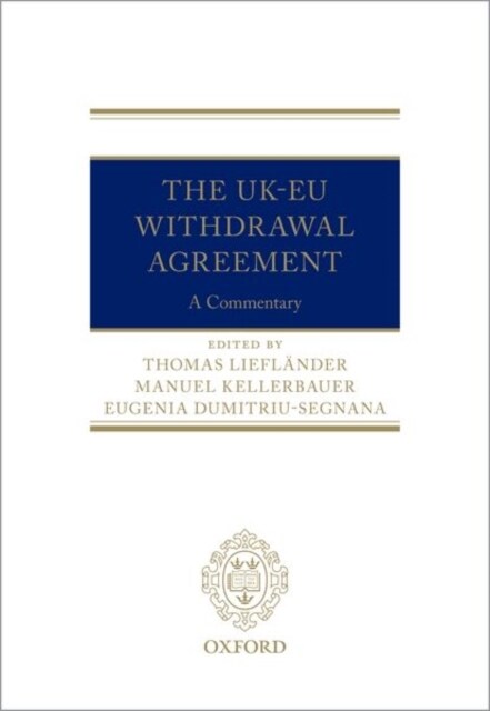 The UK-EU Withdrawal Agreement : A Commentary (Hardcover)