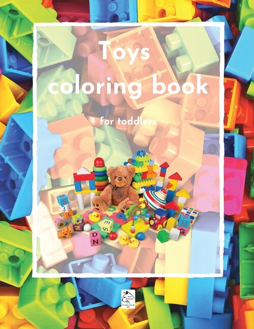 Toys coloring book for toddlers-children ages 3-8 (Paperback)