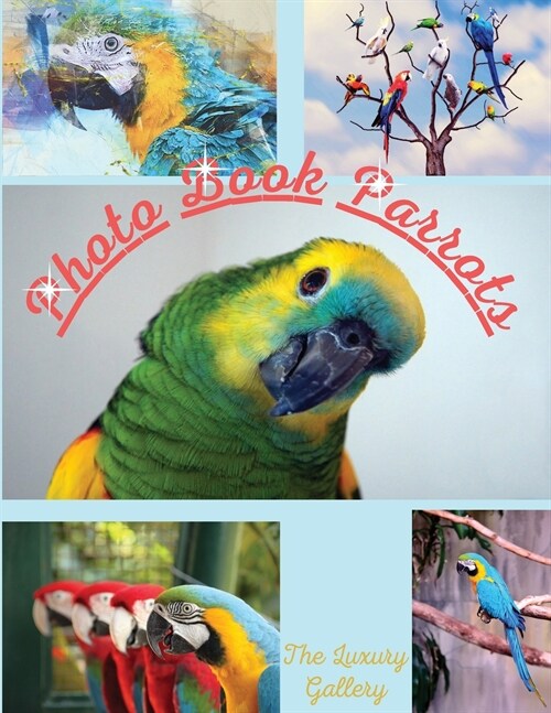 Photo Book Parrots: The Best Selection of 50 Exotic Parrot Photos from the Best Photographers in Manhattan (Paperback)
