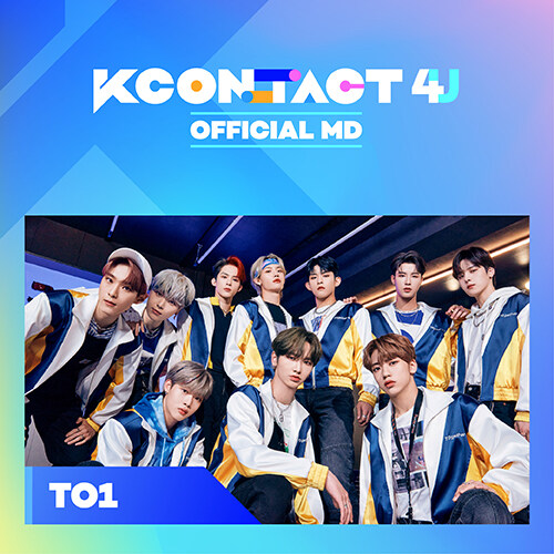 [굿즈] 티오원 - KCON:TACT 4 U OFFICIAL MD : FABRIC POSTER