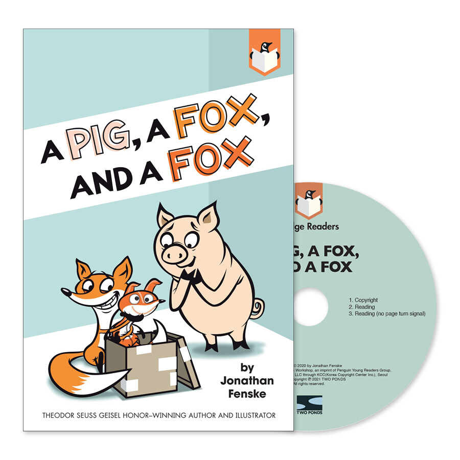 Bridge Readers 10 : A Pig, A Fox, and A Fox (Paperback + CD + QR Audio)