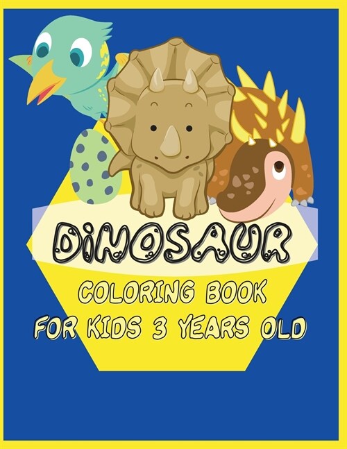 Dinosaur Coloring Book for Kids: Have fun with your children with this gift: Color Tyrannosaurus Rex, Gigantosaurus, Velociraptor, Allosaurus, Compsog (Paperback)