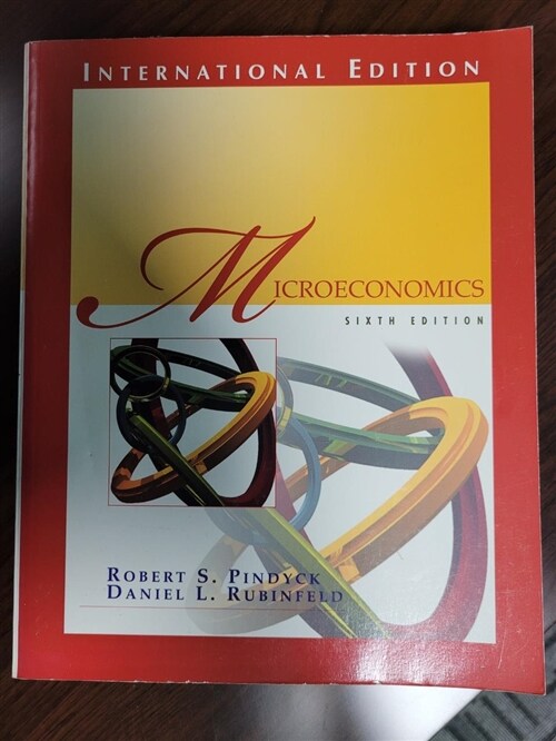 [중고] Microeconomics (Paperback, 6 International ed)