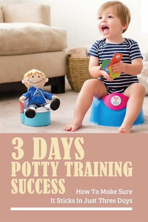 3 Days Potty Training Success: How To Make Sure It Sticks In Just Three Days: Potty Training Techniques (Paperback)