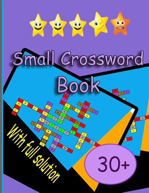 Small Crossword Book: Over 30 Cleverly Hidden crossword for Adults, Teens, and More! (Paperback)