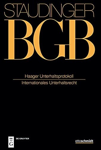 Haager Unterhaltsprotokoll: (Internationales Unterhaltsrecht) (Hardcover, Neubearb.)